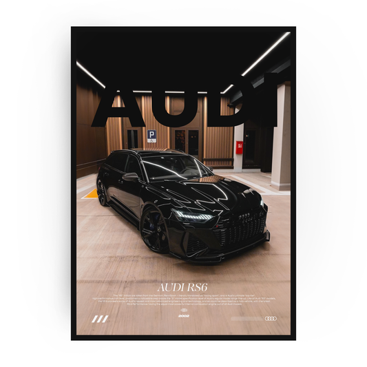 Plakat Audi RS6