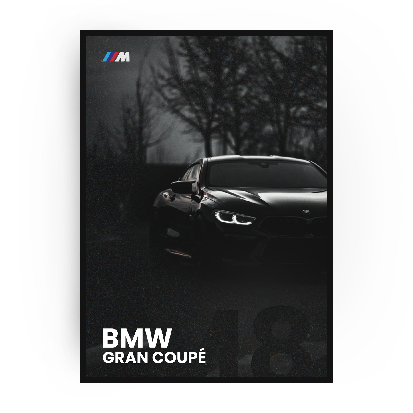 Plakat BMW serii 8 Coupé M