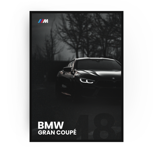 Plakat BMW serii 8 Coupé M