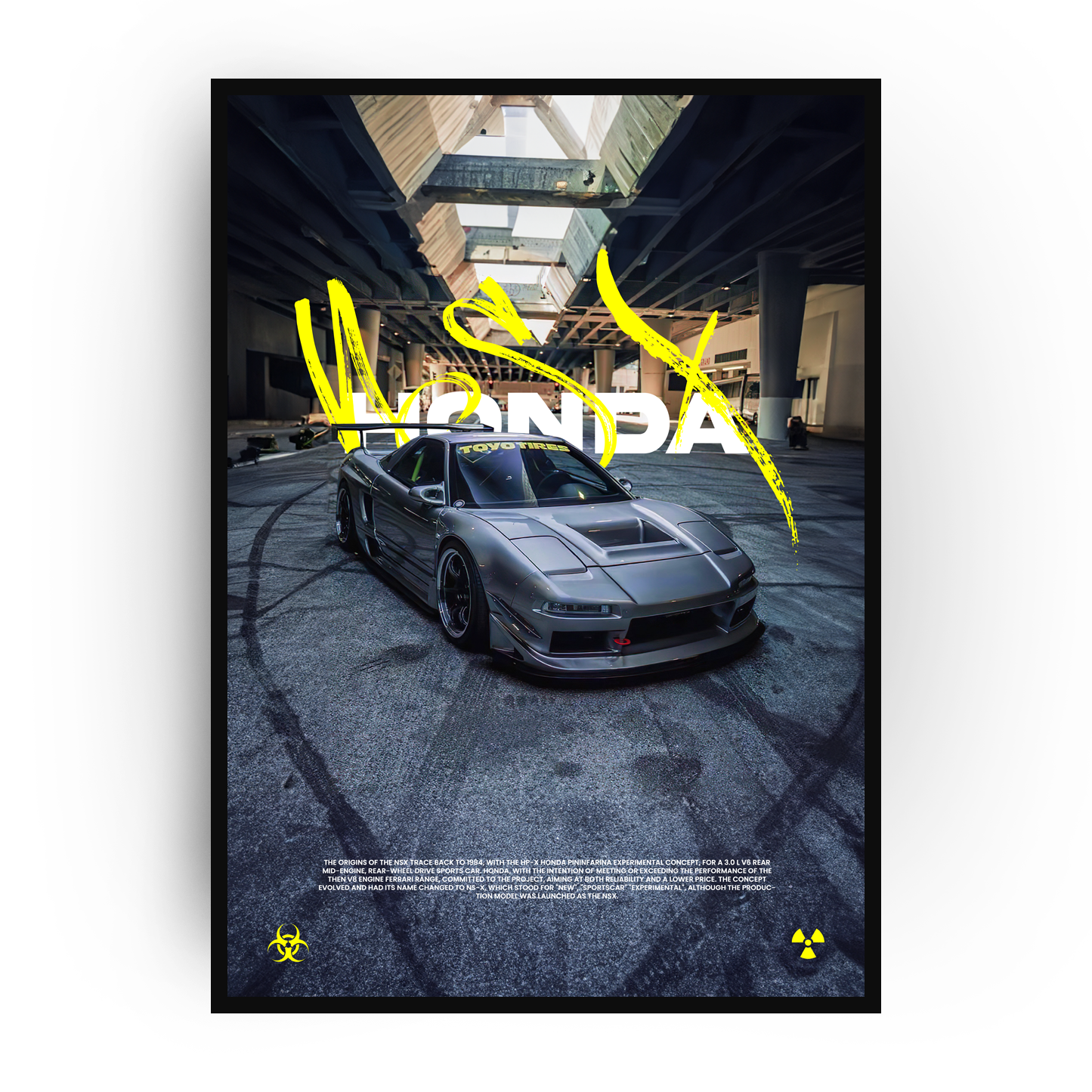 Plakat Honda NSX