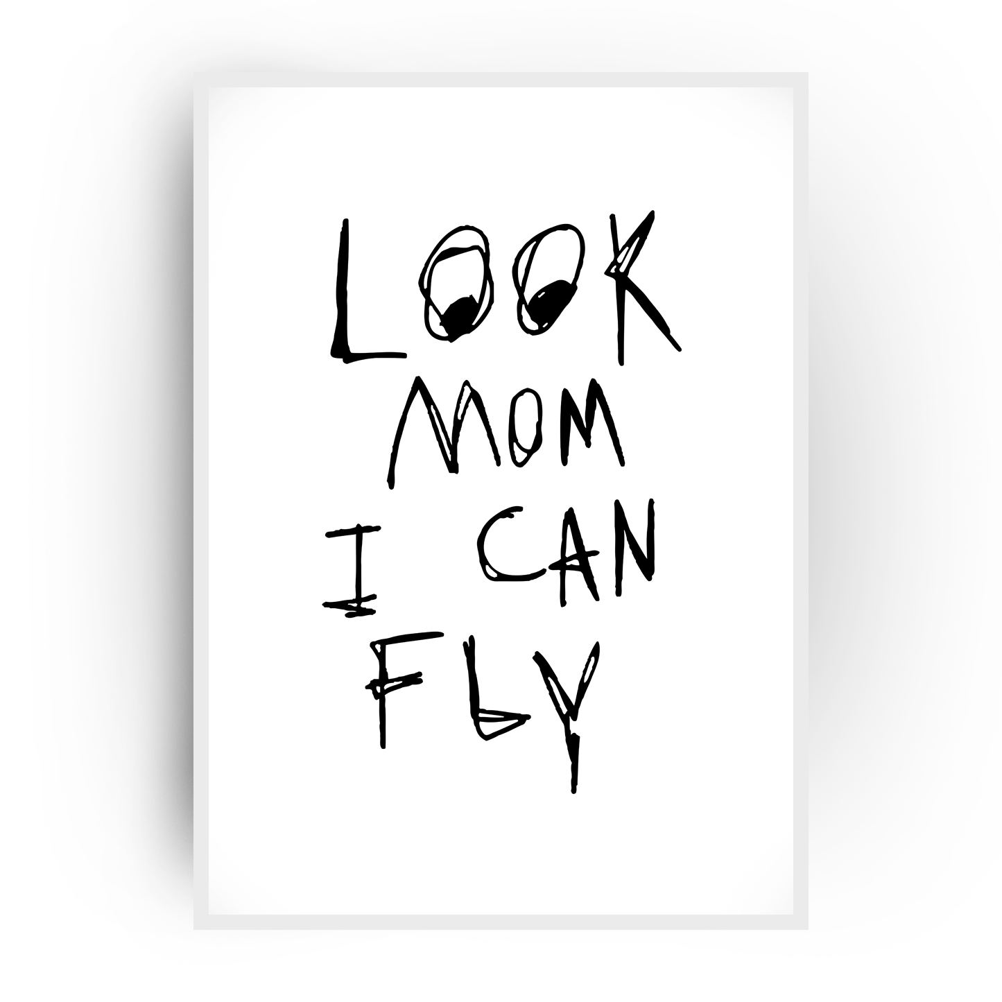 Plakat Look Mom I can Fly