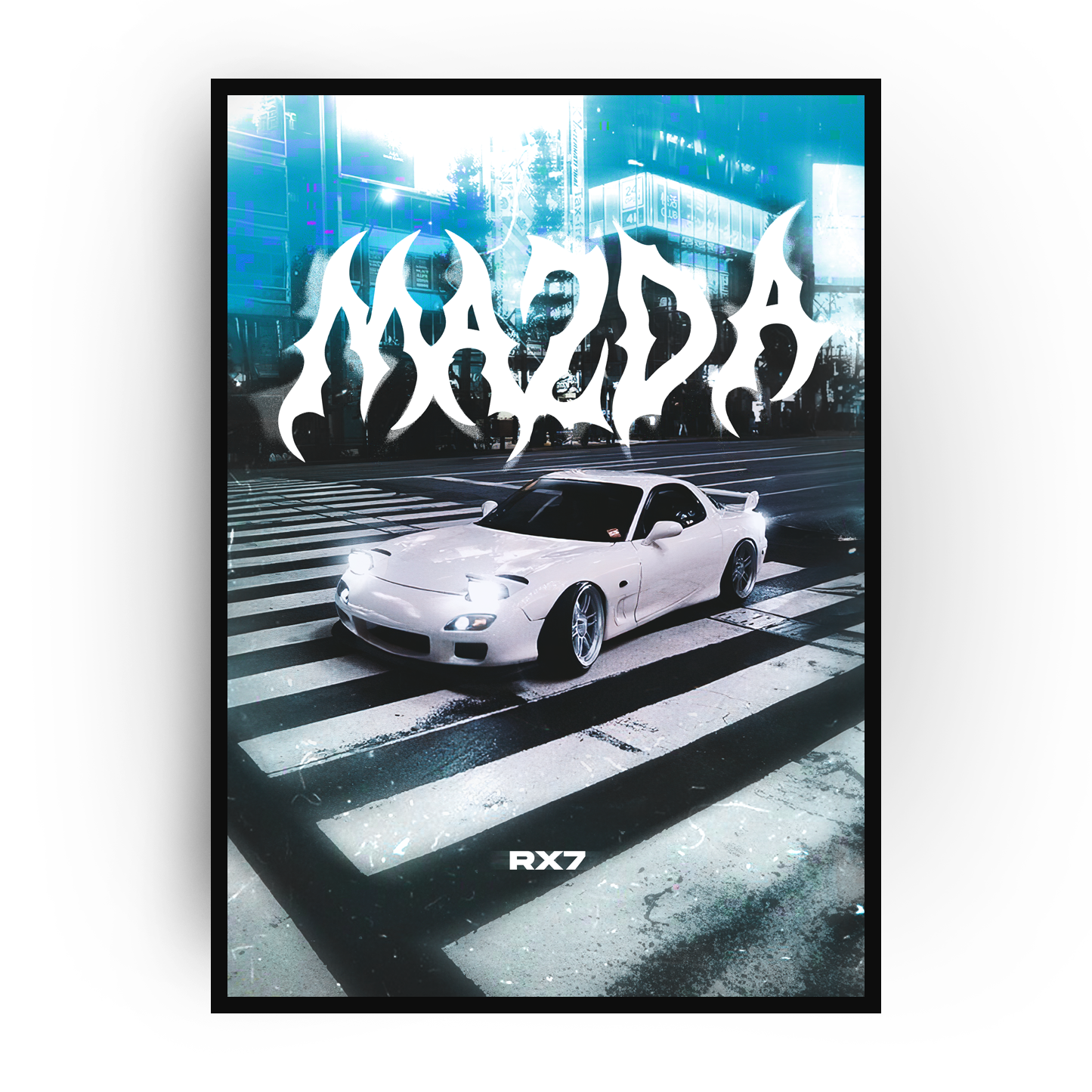 Plakat Mazda RX7