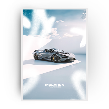 Plakat McLaren 765lt SPIDER