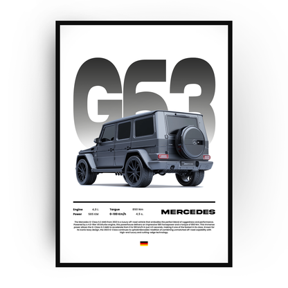 Plakat Mercedes AMG G 63