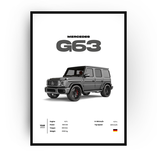 Plakat Mercedes AMG G 63