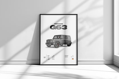 Plakat Mercedes AMG G 63