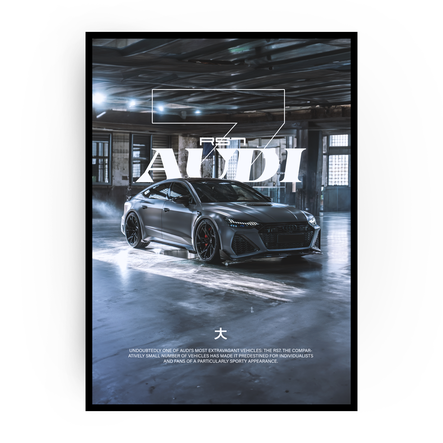 Plakat Audi RS7