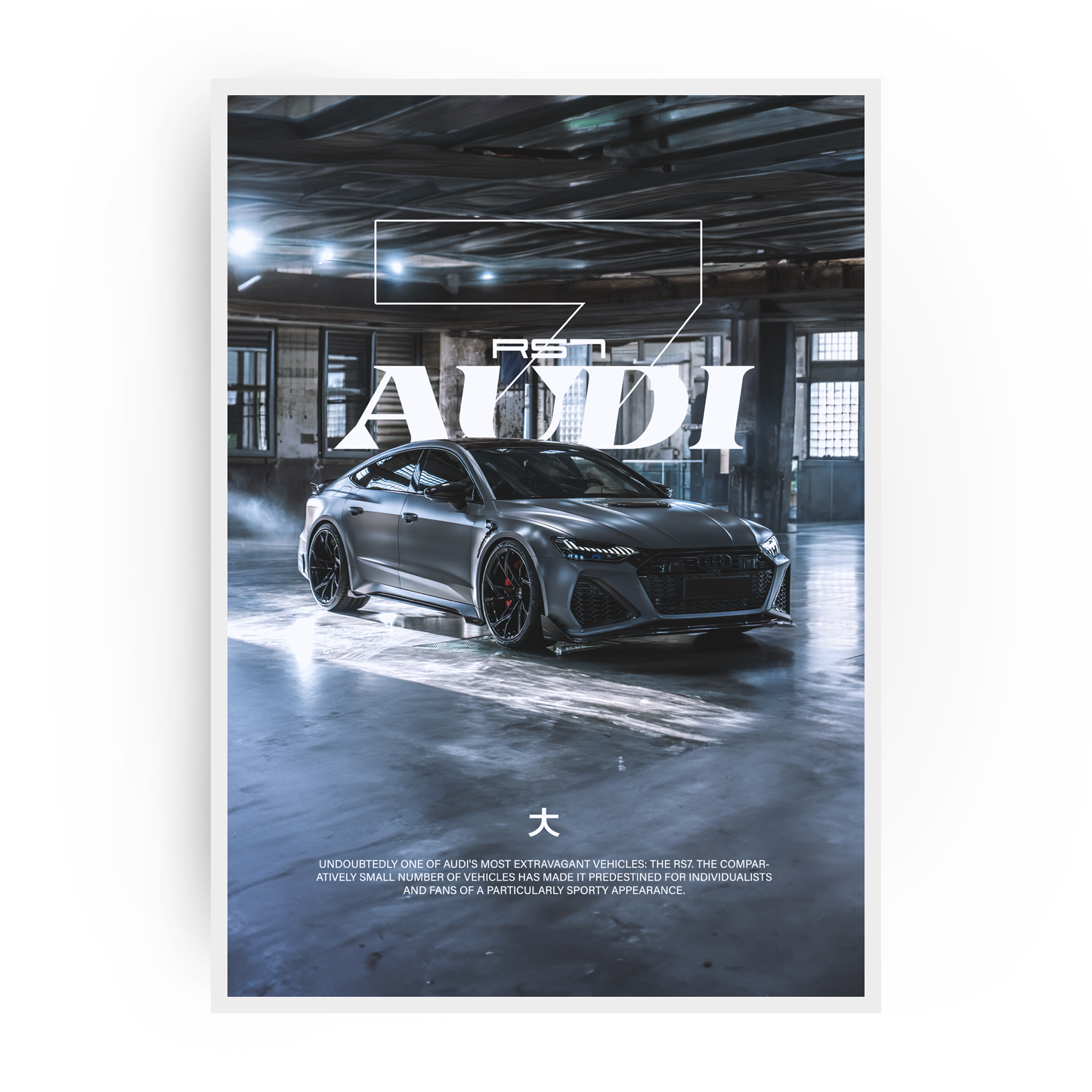 Plakat Audi RS7