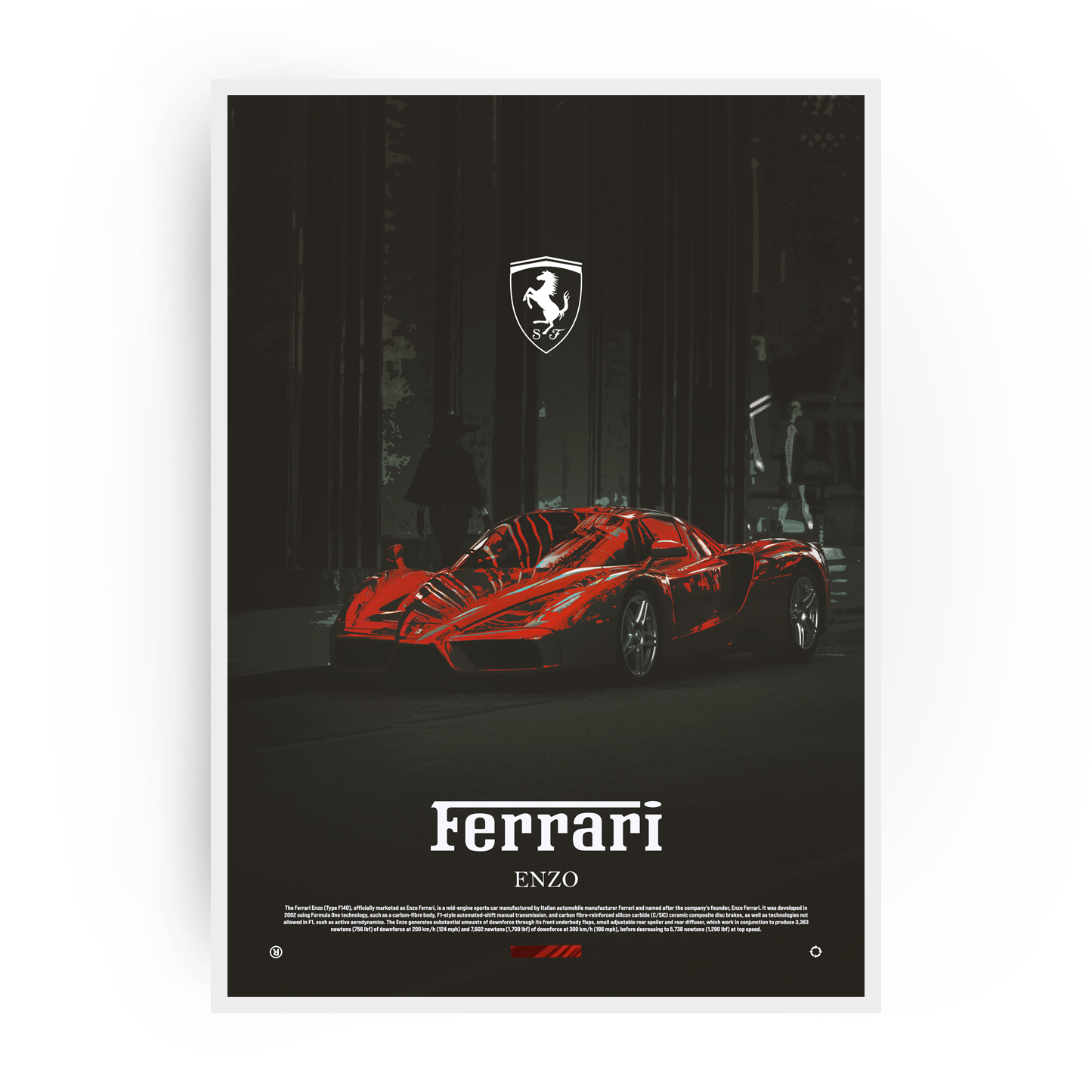 Plakat Ferrari Enzo