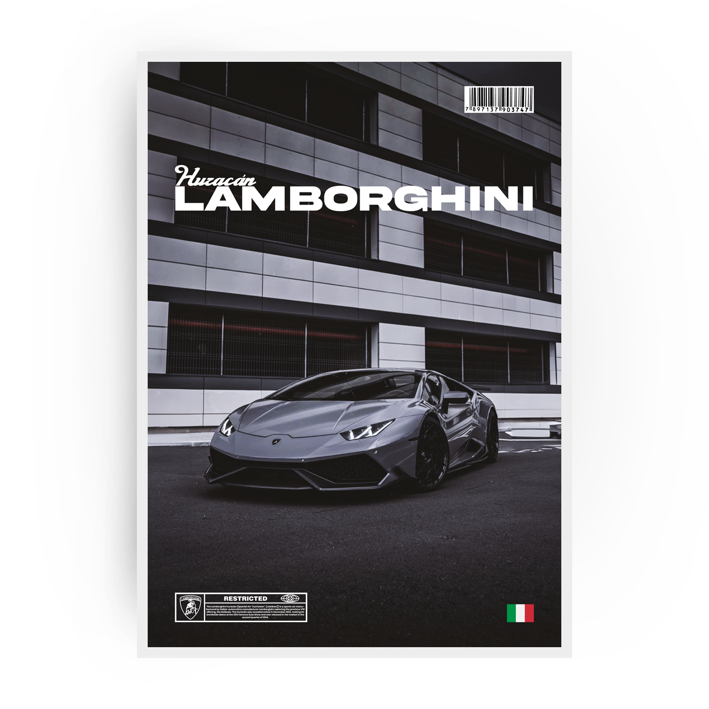 Plakat Lamborghini Huracan