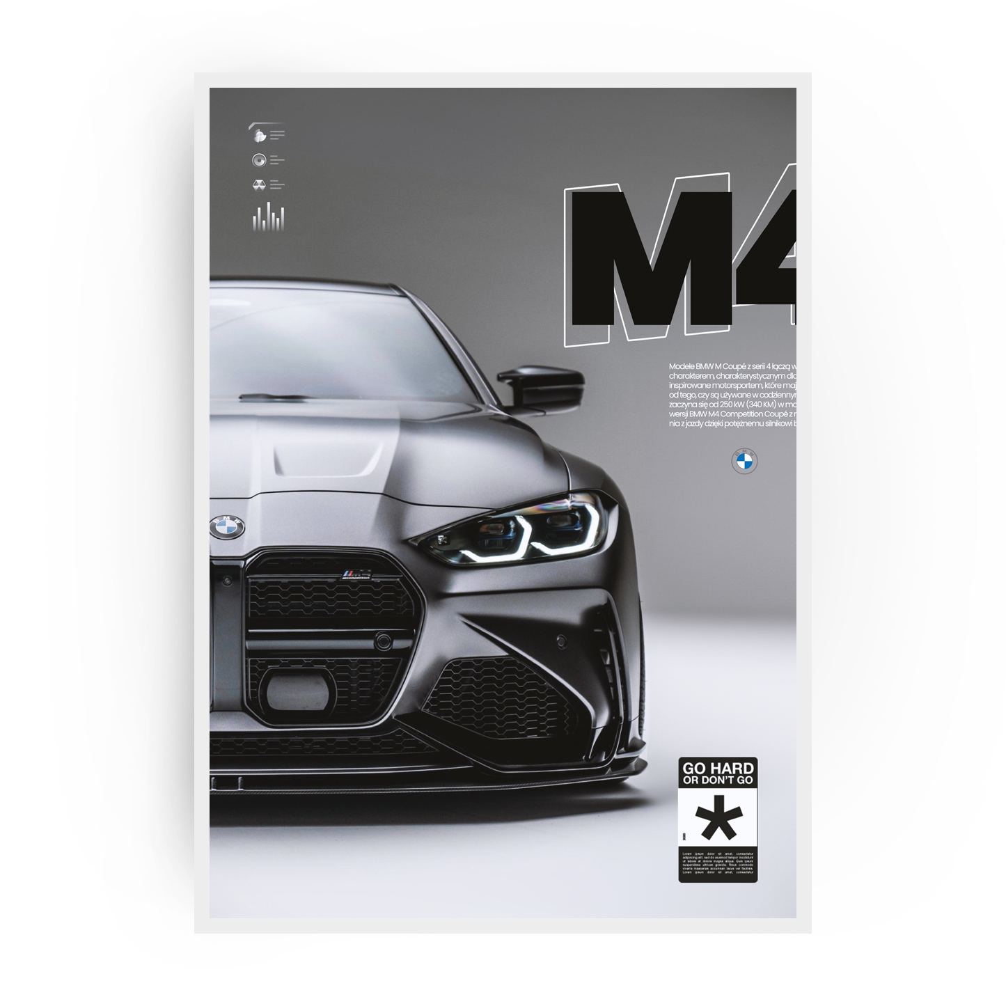 Plakat BMW M4