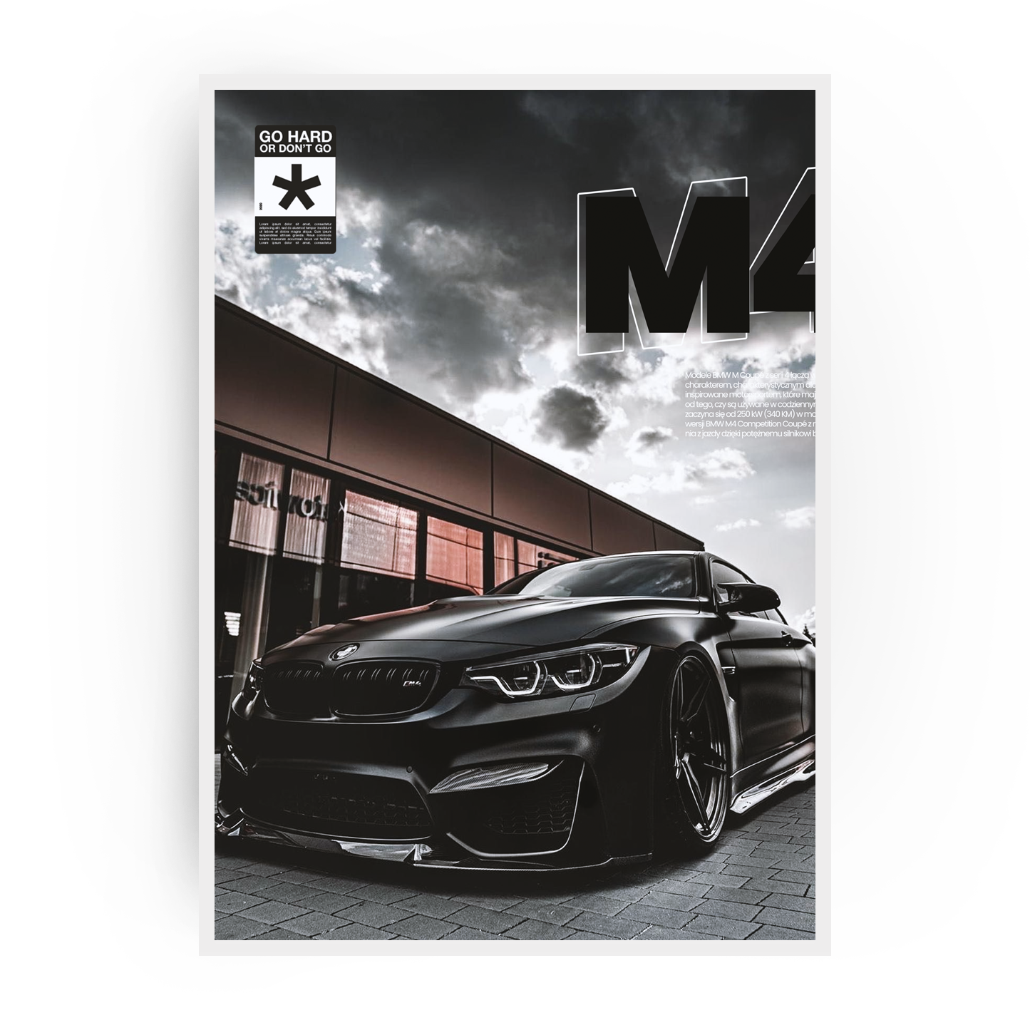 Plakat BMW M4