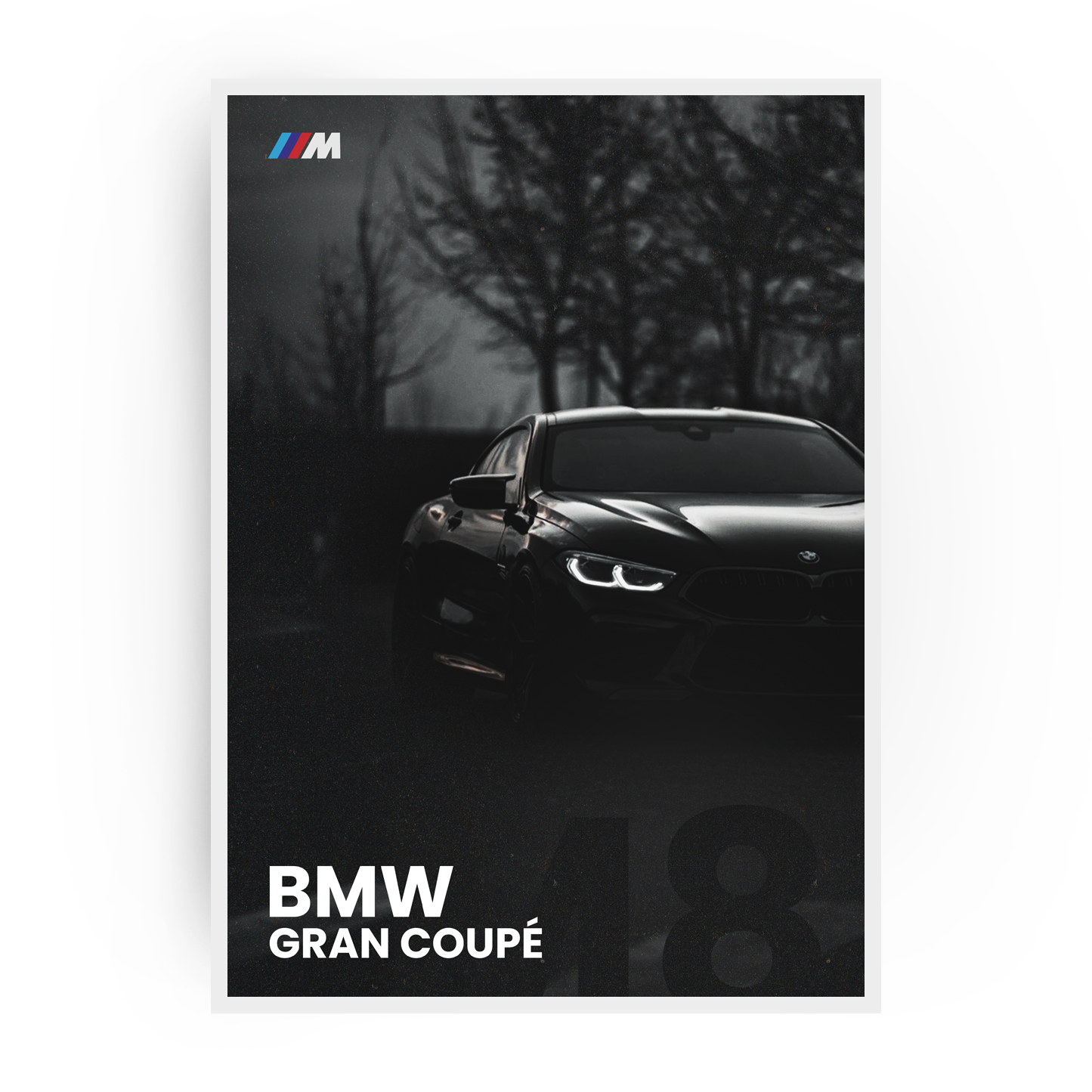 Plakat BMW serii 8 Coupé M