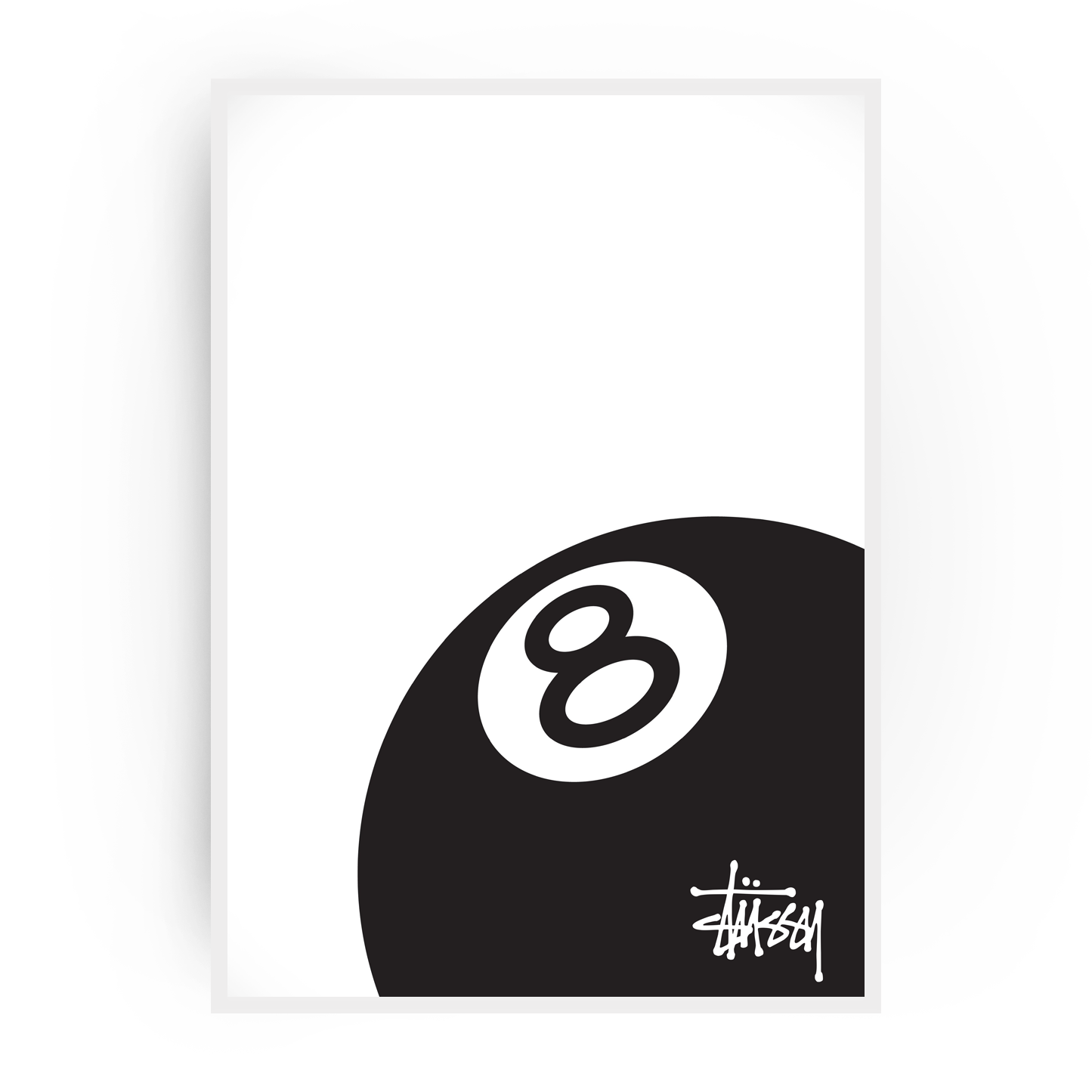 Plakat Stussy 8 Ball