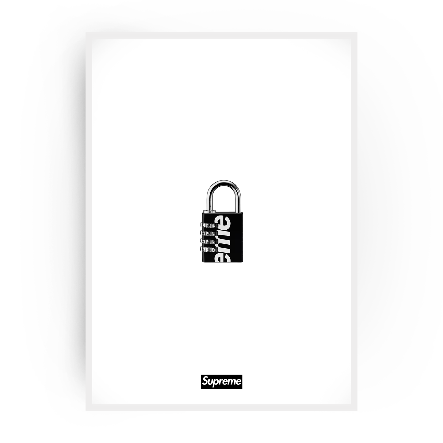 Plakat SUPREME PADLOCK