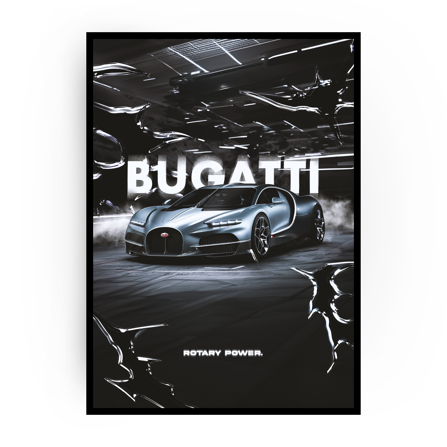 Plakat Bugatti