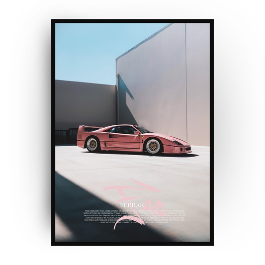 Plakat Ferarri F40