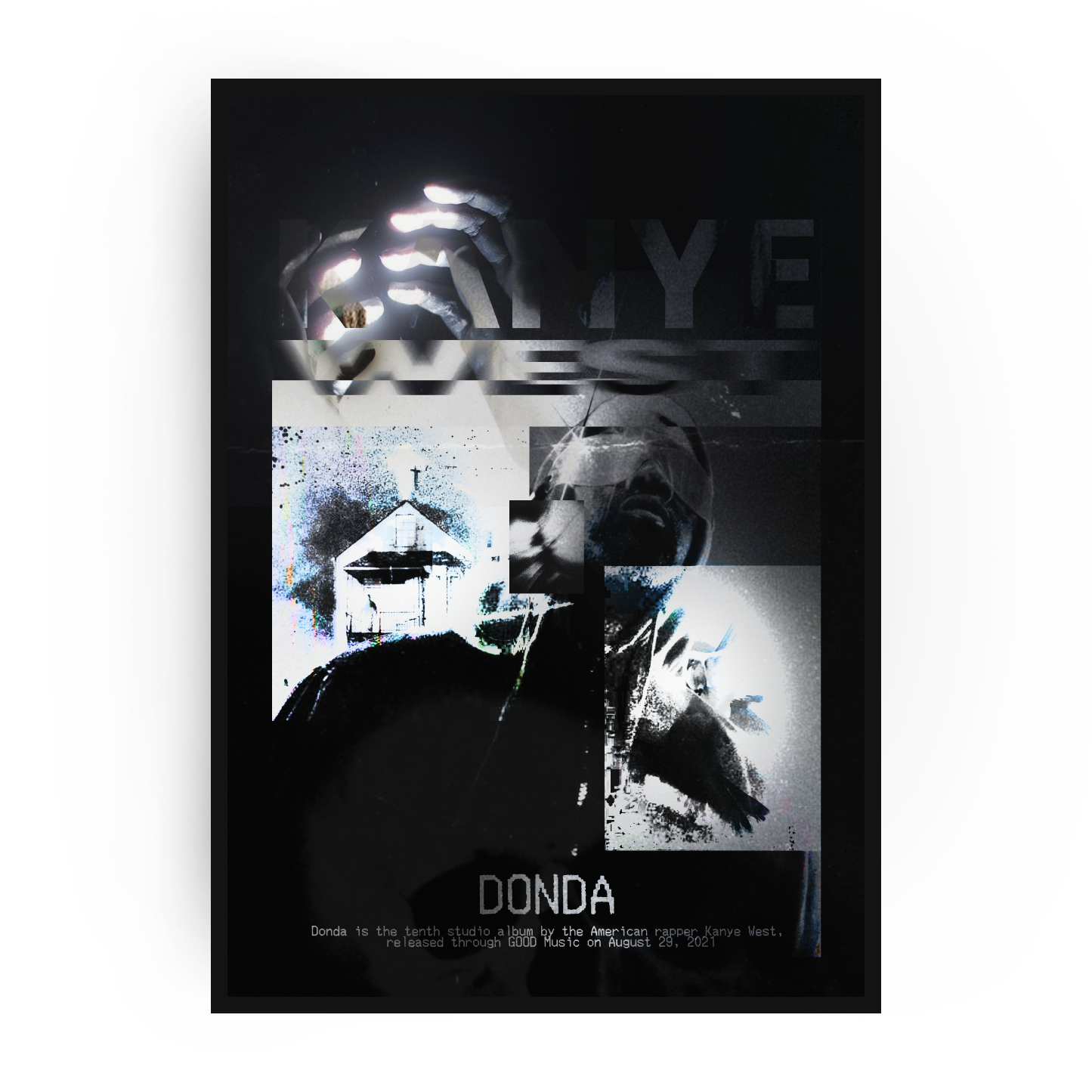 Plakat Kanye West "DONDA"