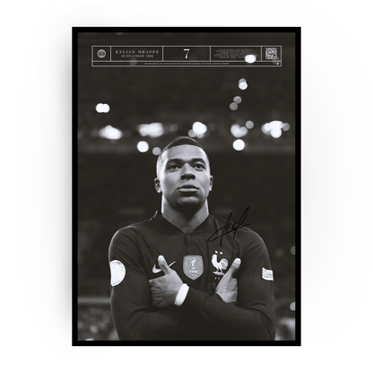 Plakat Kylian Mbappé