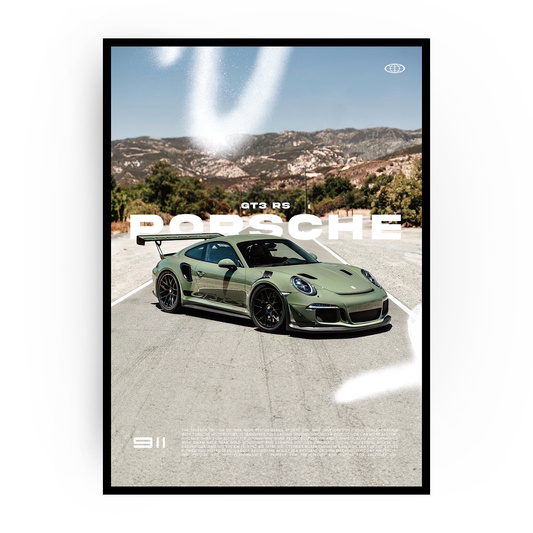 Plakat Porsche 911 GT3 RS