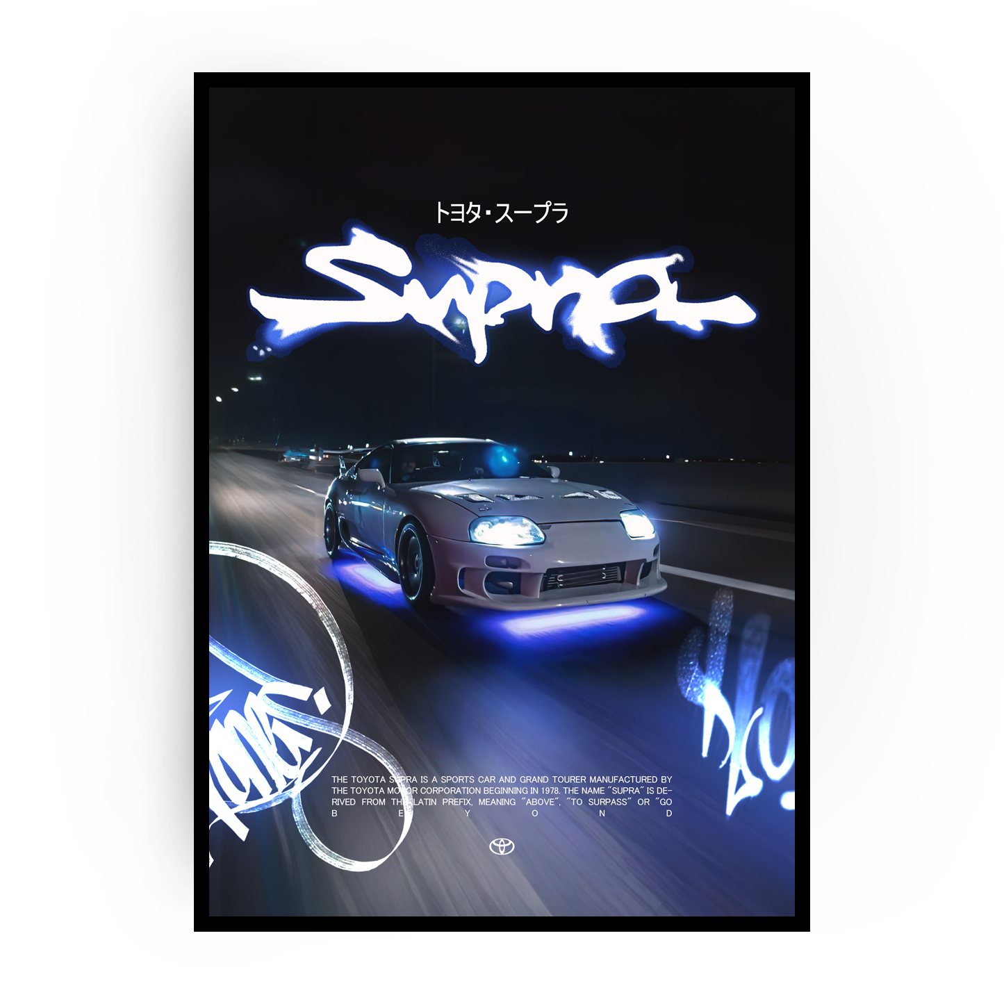 Plakat SUPRA MK4