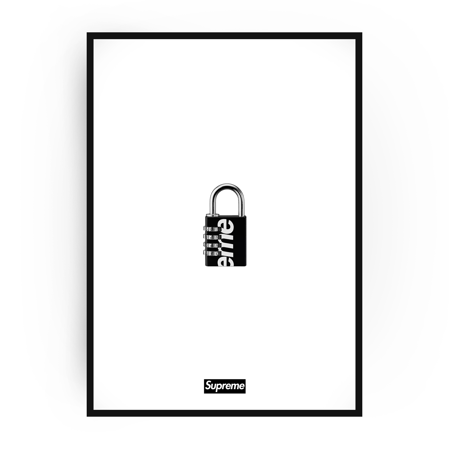 Plakat SUPREME PADLOCK