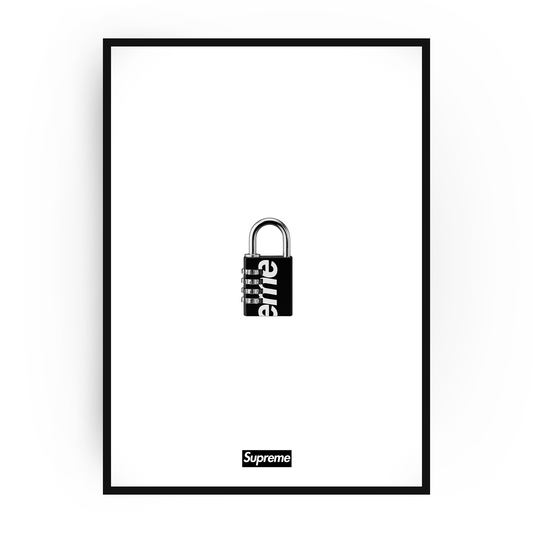 Plakat SUPREME PADLOCK